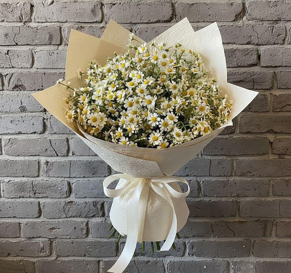 Букет цветов из: Ромашки в Зязикове-Юрте