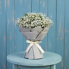 Букет цветов из:  Гипсофила в Зязикове-Юрте