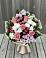 Букет цветов из: Альстромерии, Гвоздики, Розы и Хризантемы в Зязикове-Юрте