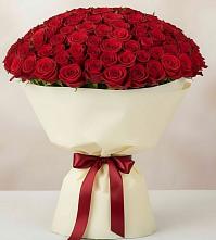 Букет 101 Красная роза Милано в Зязикове-Юрте