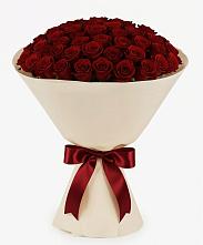 Букет 101 Бордовая роза Блэк Бакарра в Зязикове-Юрте