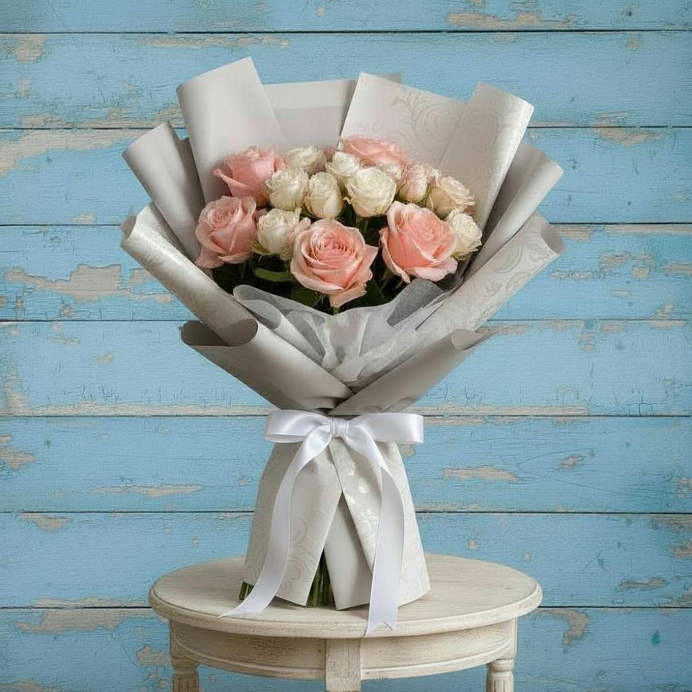 Букет цветов из: Розы в Зязикове-Юрте