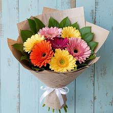 Букет цветов из:  Герберы #REPLACE_PRED# Зязикове-Юрте