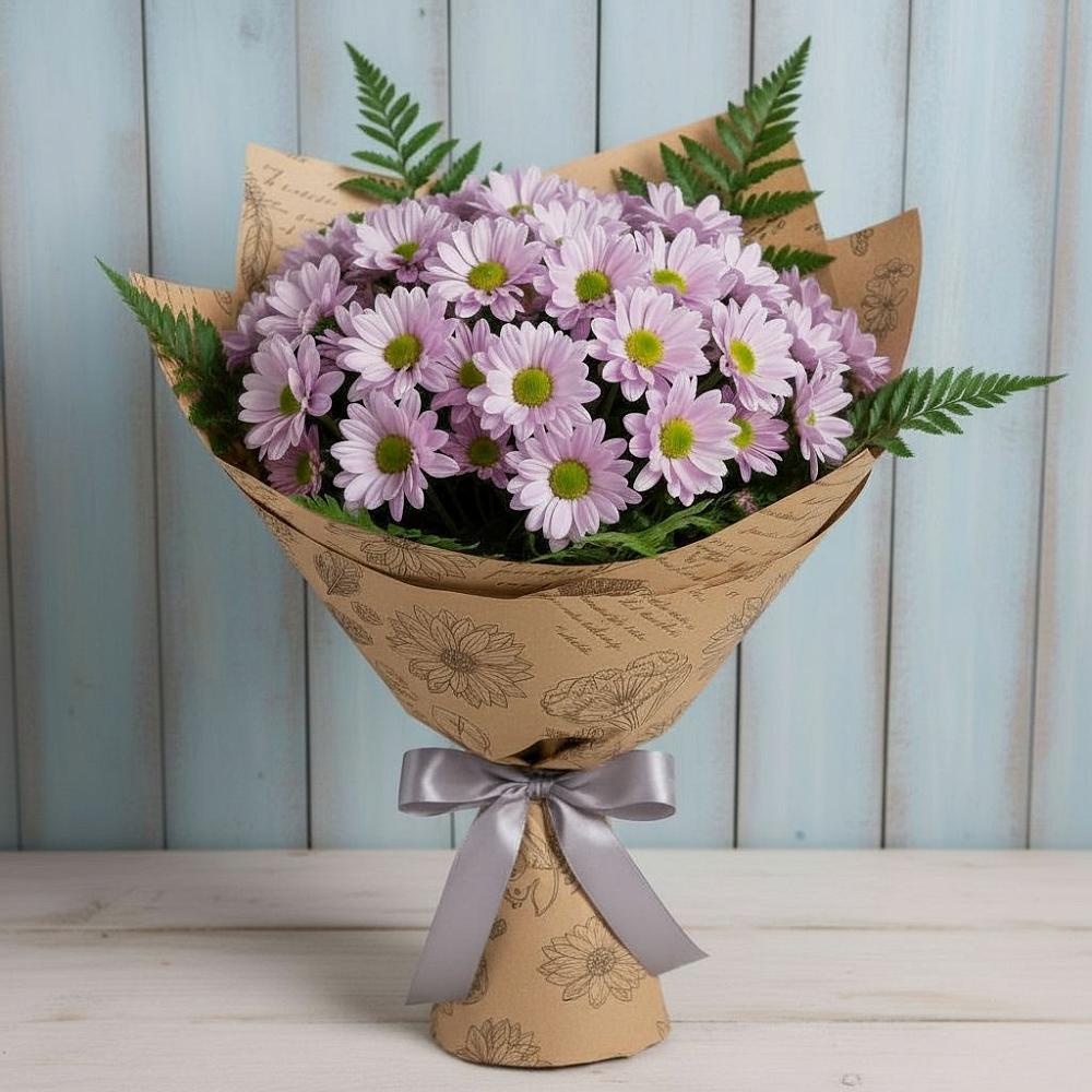 Букет цветов из: Хризантемы в Зязикове-Юрте