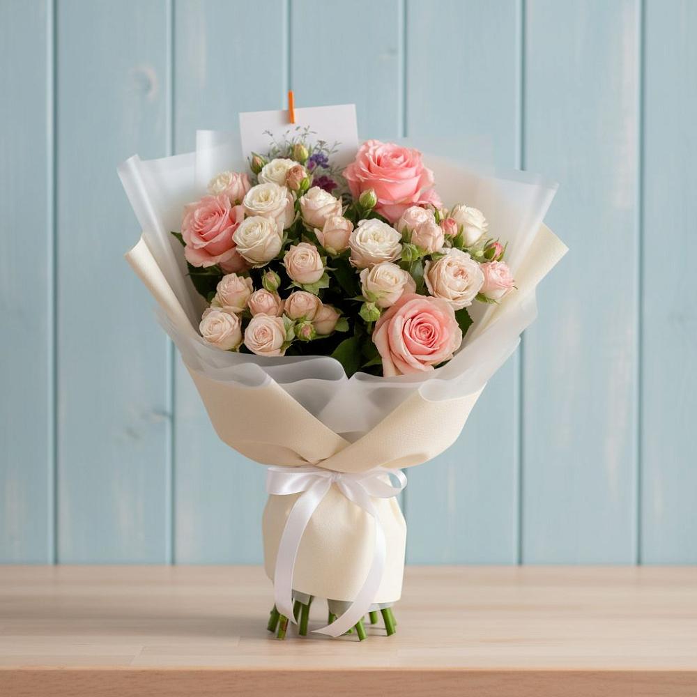 Букет цветов из: Розы в Зязикове-Юрте