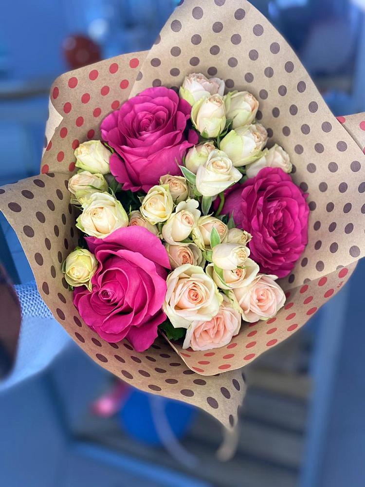 Букет цветов из: Розы в Зязикове-Юрте