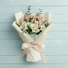 Букет цветов из:  Альстромерии #REPLACE_PRED# Зязикове-Юрте