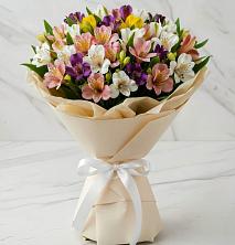 Букет цветов из:  Альстромерии в Зязикове-Юрте