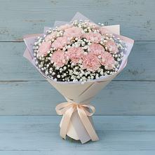 Букет цветов из:  Гвоздики в Зязикове-Юрте