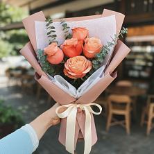 Букет цветов из:  Розы в Зязикове-Юрте
