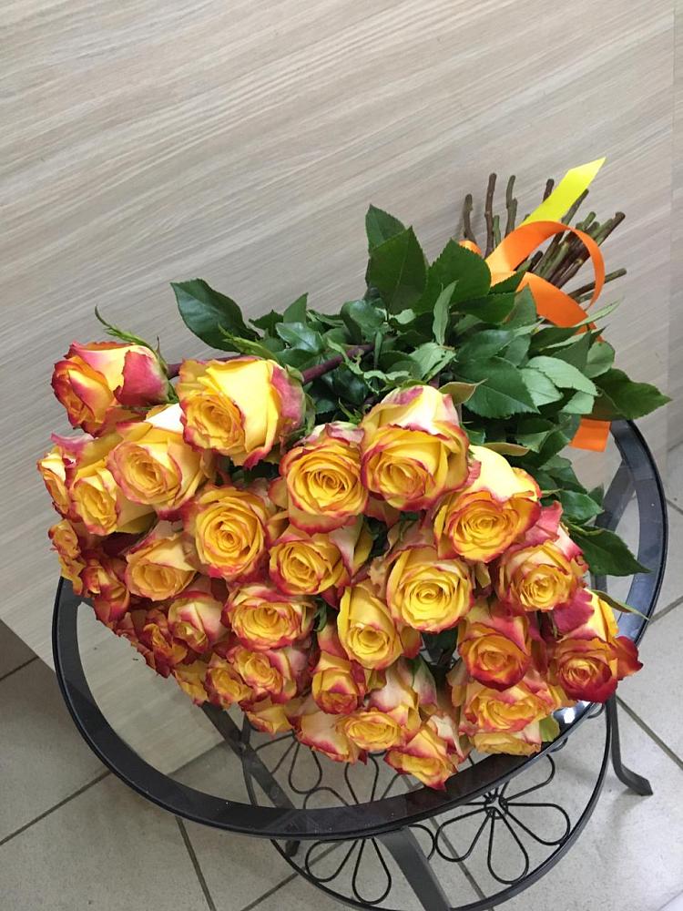 Букет Желтые розы в Зязикове-Юрте