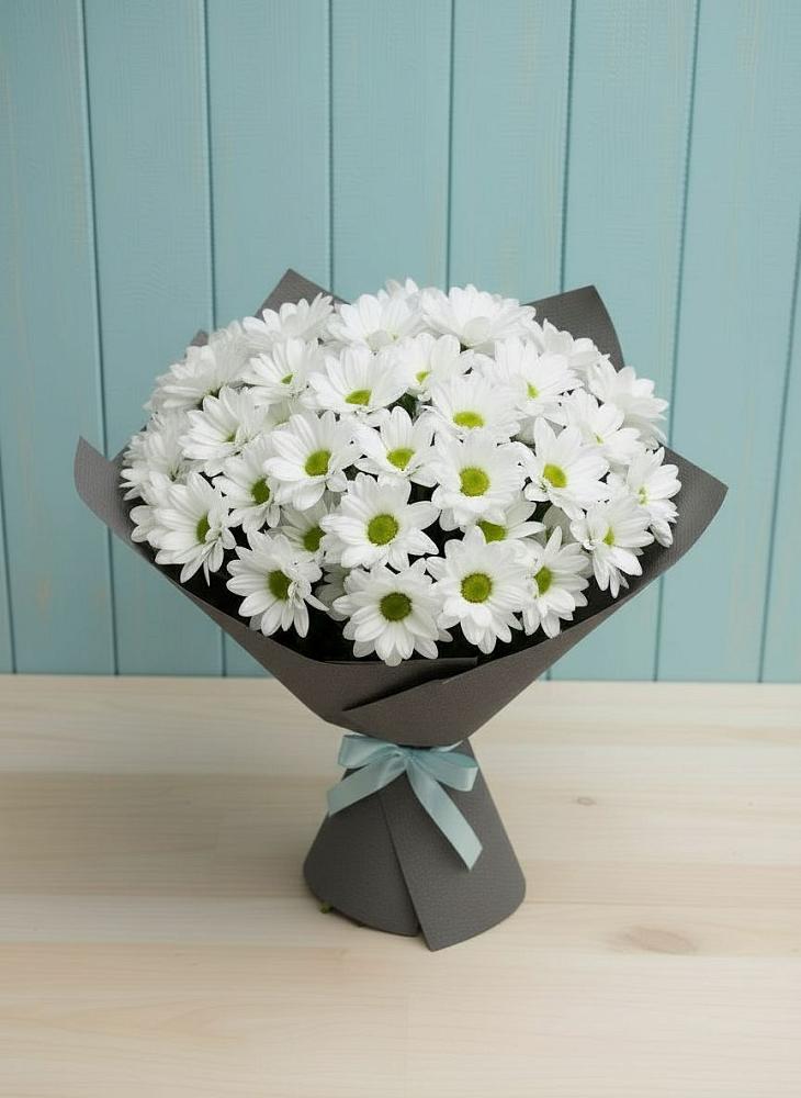 Букет цветов из: Хризантемы в Зязикове-Юрте