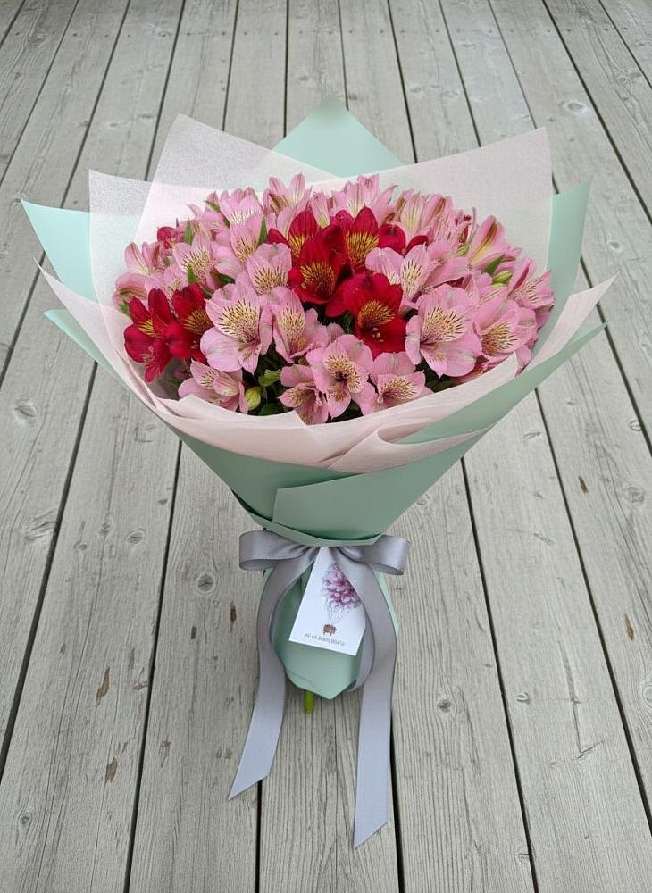 Букет цветов из: Альстромерии в Зязикове-Юрте