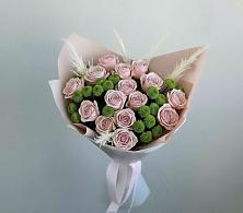 Букет цветов из:  Розы и Хризантемы в Зязикове-Юрте