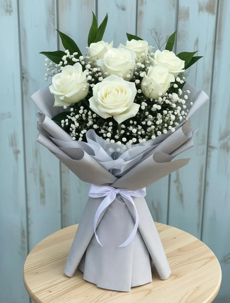 Букет цветов из: Розы в Зязикове-Юрте