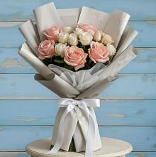 Букет цветов из:  Розы в Зязикове-Юрте