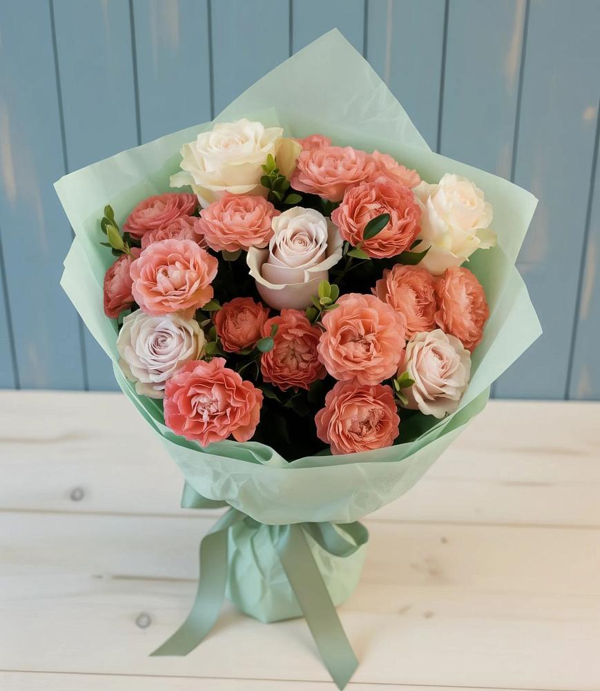 Букет цветов из: Розы в Зязикове-Юрте