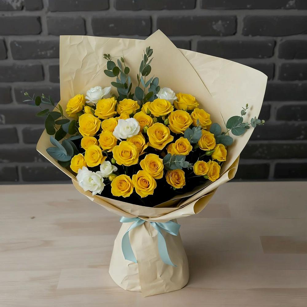 Букет цветов из: Розы в Зязикове-Юрте