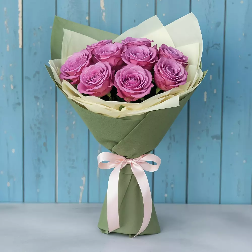 Букет Розы Фёрст Леди в Зязикове-Юрте