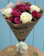 Букет цветов из:  Розы в Зязикове-Юрте