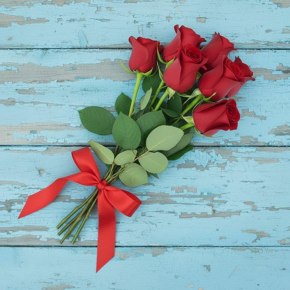 Букет Красные розы в Зязикове-Юрте