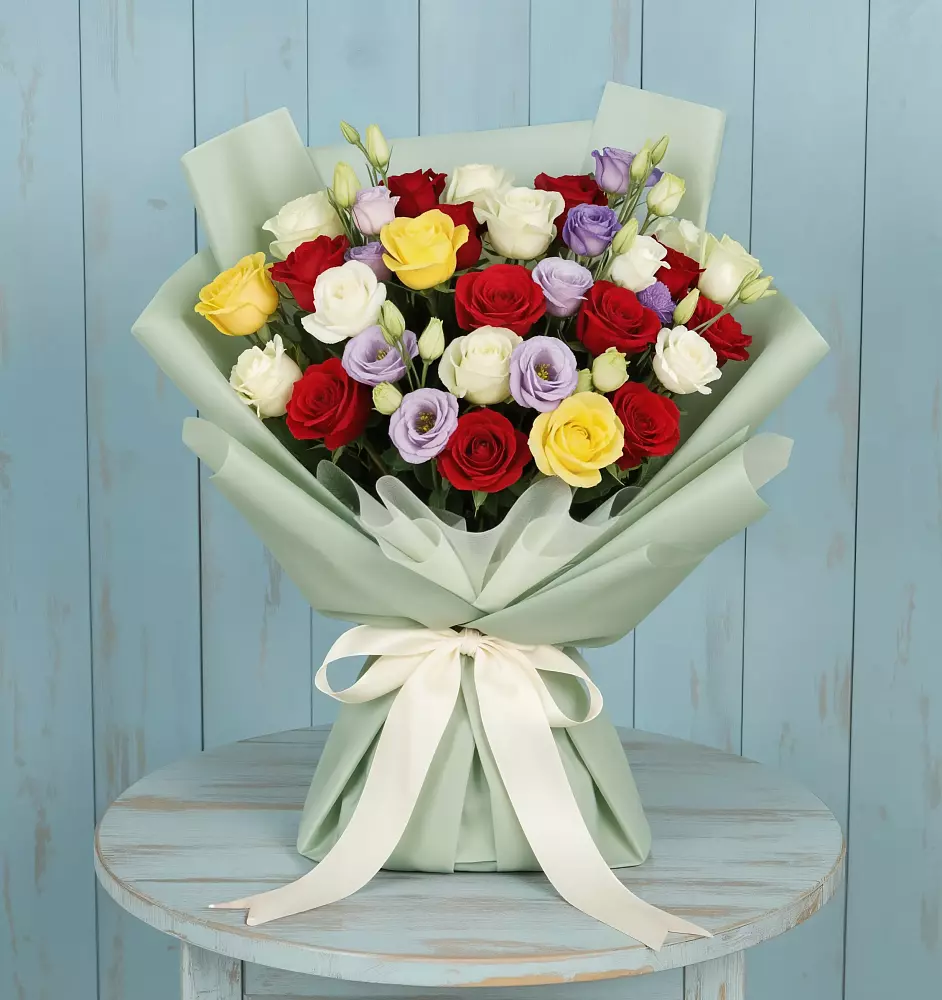 Букет цветов из: Розы в Зязикове-Юрте