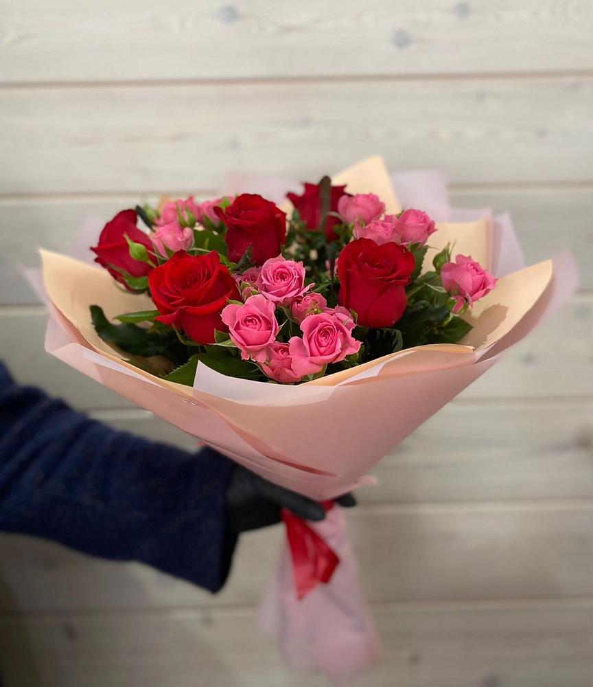 Букет цветов из: Розы в Зязикове-Юрте