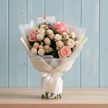 Букет цветов из:  Розы в Зязикове-Юрте