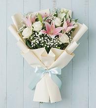 Букет цветов из:  Лилии в Зязикове-Юрте