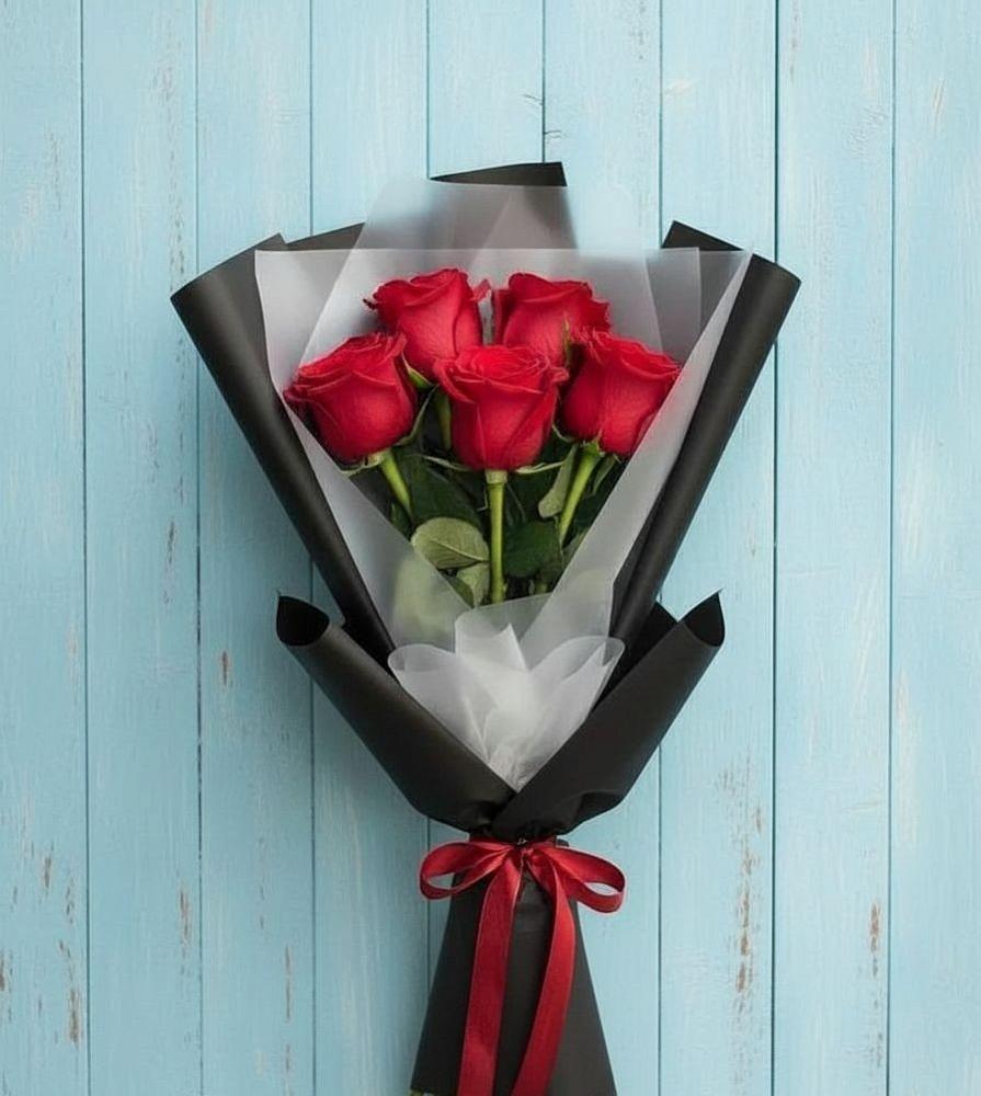 Букет цветов из: Розы в Зязикове-Юрте