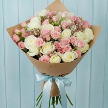 Букет цветов из:  Розы в Зязикове-Юрте